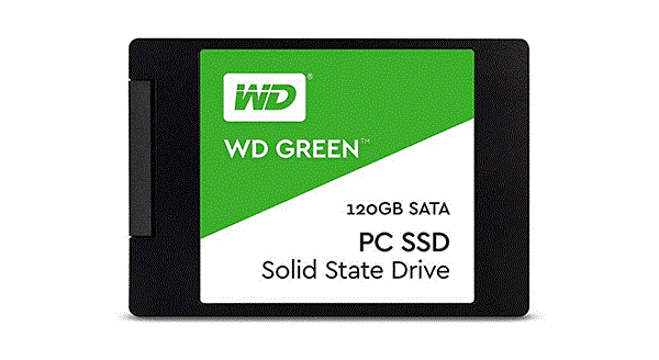 حافظه اس اس دی برند وسترن مدل گرین SSD WD GREEN 120G