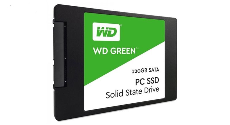 حافظه اس اس دی برند وسترن مدل گرین SSD WD GREEN 120G