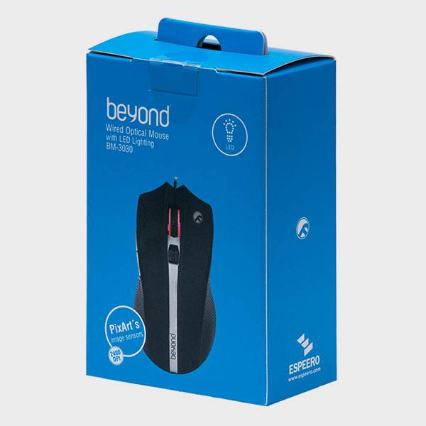 ماوس سیم دار بیاند مدل MOUSE BEYOND BM-3030