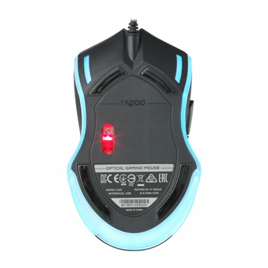 ماوس مخصوص بازی رپو مدل MOUSE GAMING RAPOO V-20 PRO