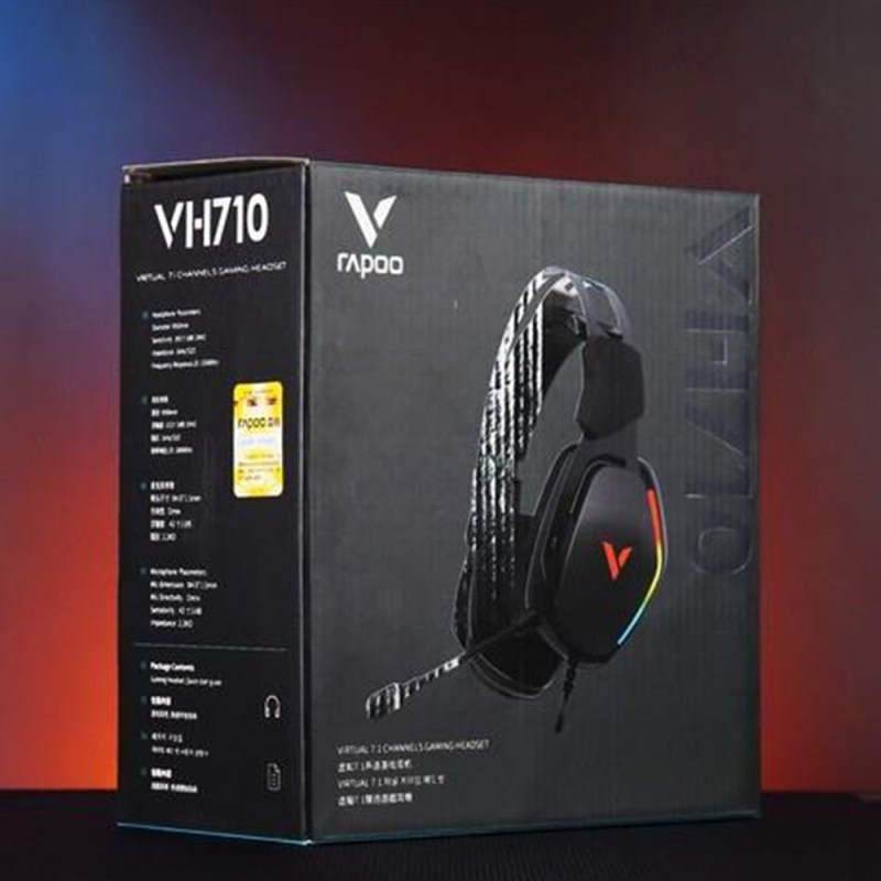 هدست مخصوص بازی رپو مدل HEADSET GAMING RAPOO VH-710 7.1