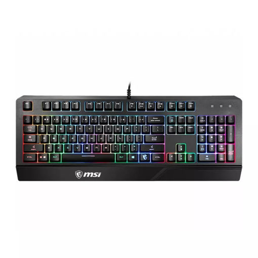 کیبورد سیم دار مخصوص بازی ام اس آی مدل KEYBOARD GAMING MSI VIGOR GK-20