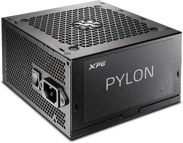 خرید،قیمت و مشخصات پاور کامپیوتر ایکس پی جی XPG PYLON 550W - قائم آی تی