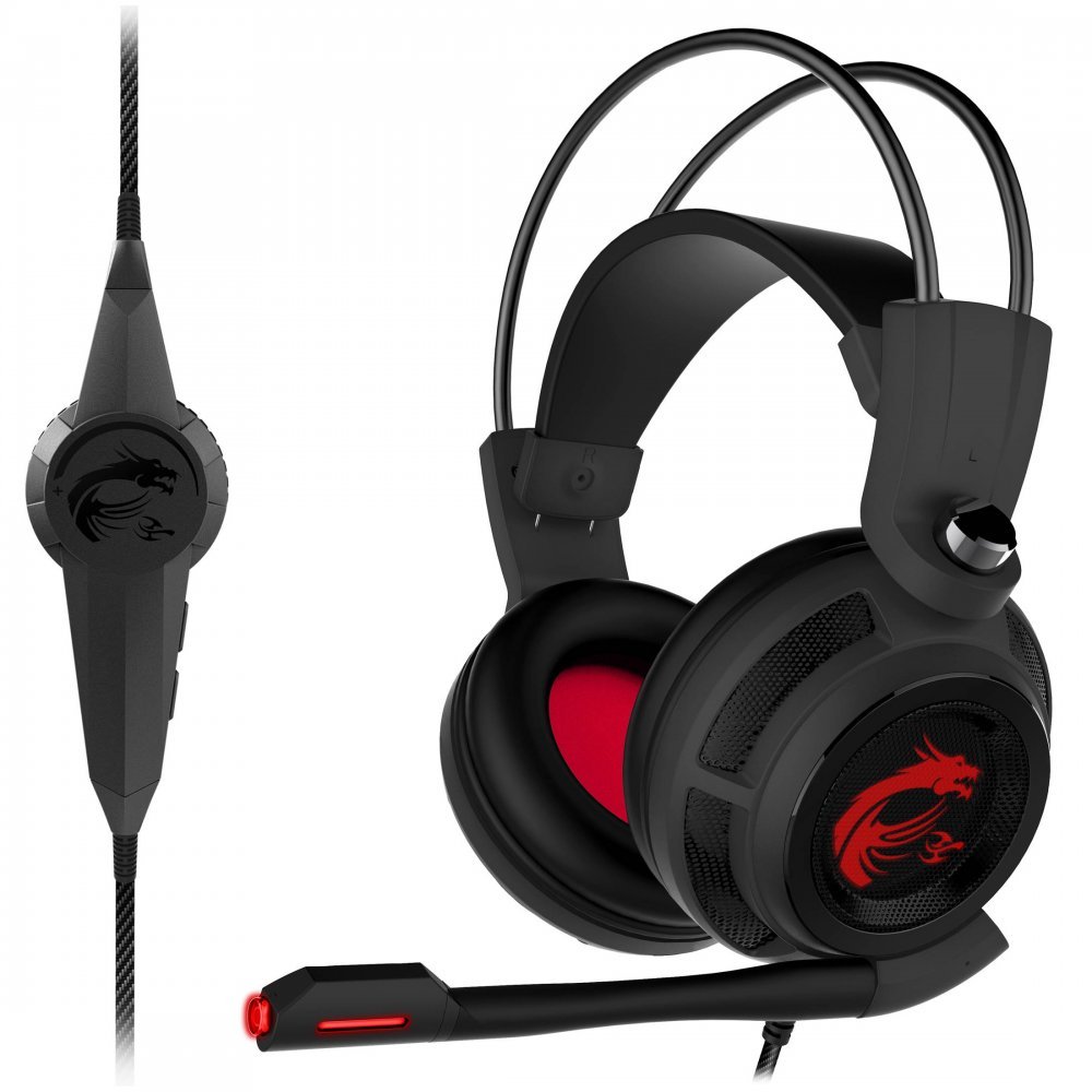 هدست مخصوص بازی ام اس ای مدل HEADSET GAMING MSI DS-502