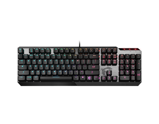 کیبورد مخصوص بازی ام اس آی مدل KEYBOARD GAMING MSI VIGOR GK-50