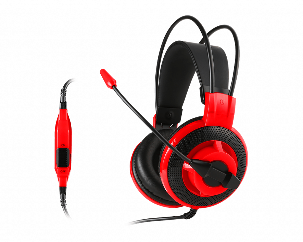 خرید بهترین هدست مخصوص بازی ام اس آی مدل HEADSET GAMING MSI DS-501