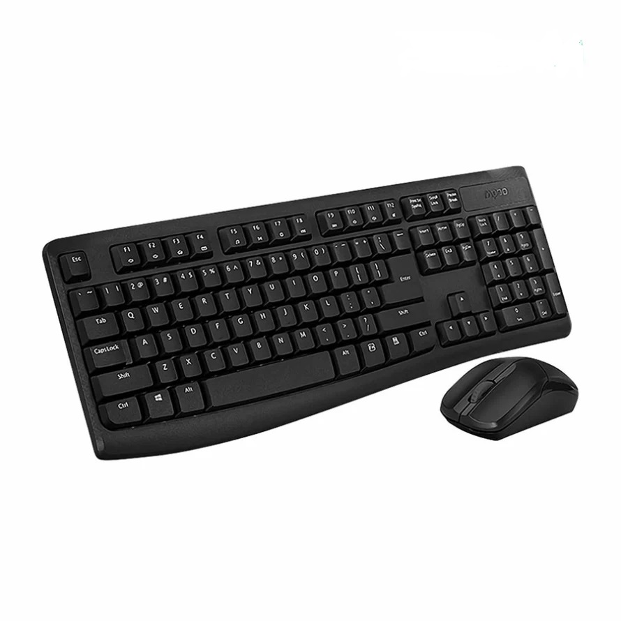 کیبورد و ماوس بدون سیم رپو مدل KEYBOARD MOUSE RAPOO X-1800 PRO