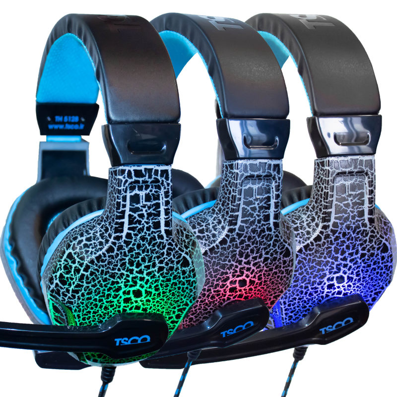 هدست مخصوص بازی تسکو مدل HEADSET GAMING TSCO TH-5128