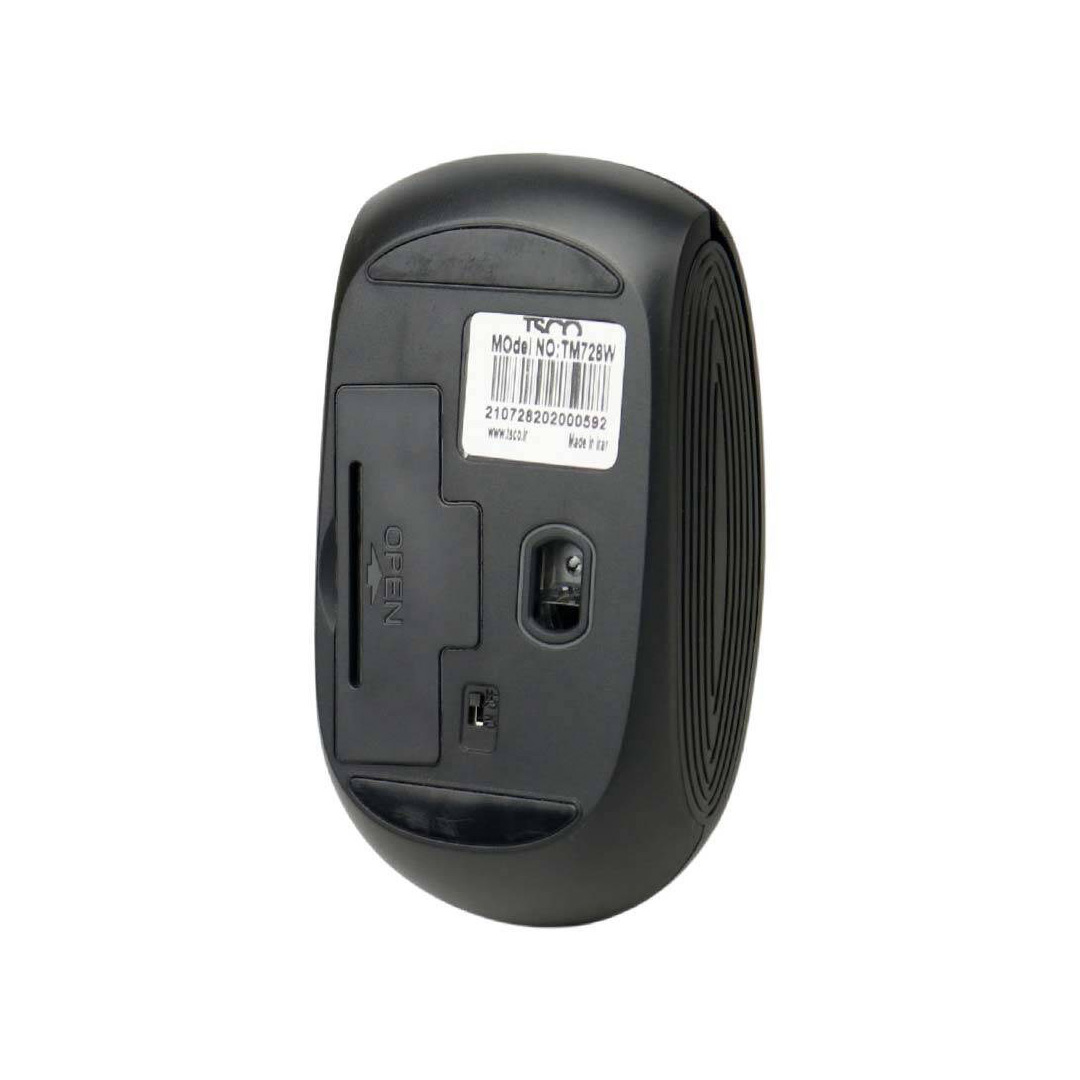 ماوس بدون سیم تسکو مدل MOUSE TSCO TM-728W