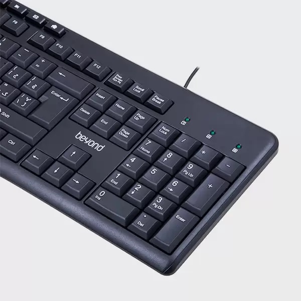 کیبورد سیم دار بیاند مدل KEYBOARD BEYOND BK-3750