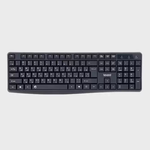 کیبورد بدون سیم بیاند مدل KEYBOARD WIRELESS BEYOND BK-2333