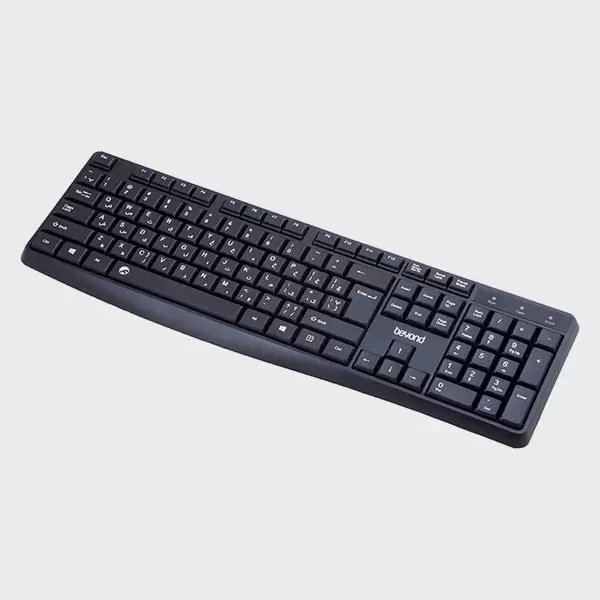 کیبورد بدون سیم برند بیاند مدل KEYBOARD WIRELESS BEYOND BK-2333