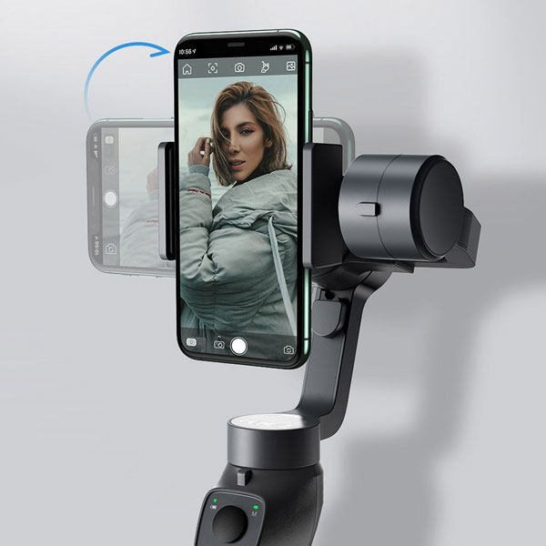 گیمبال و پایه مونوپاد دوربین و موبایل باسئوس مدل STABLIZIER GIMBAL CONTROL BASEUS SUYT-0G