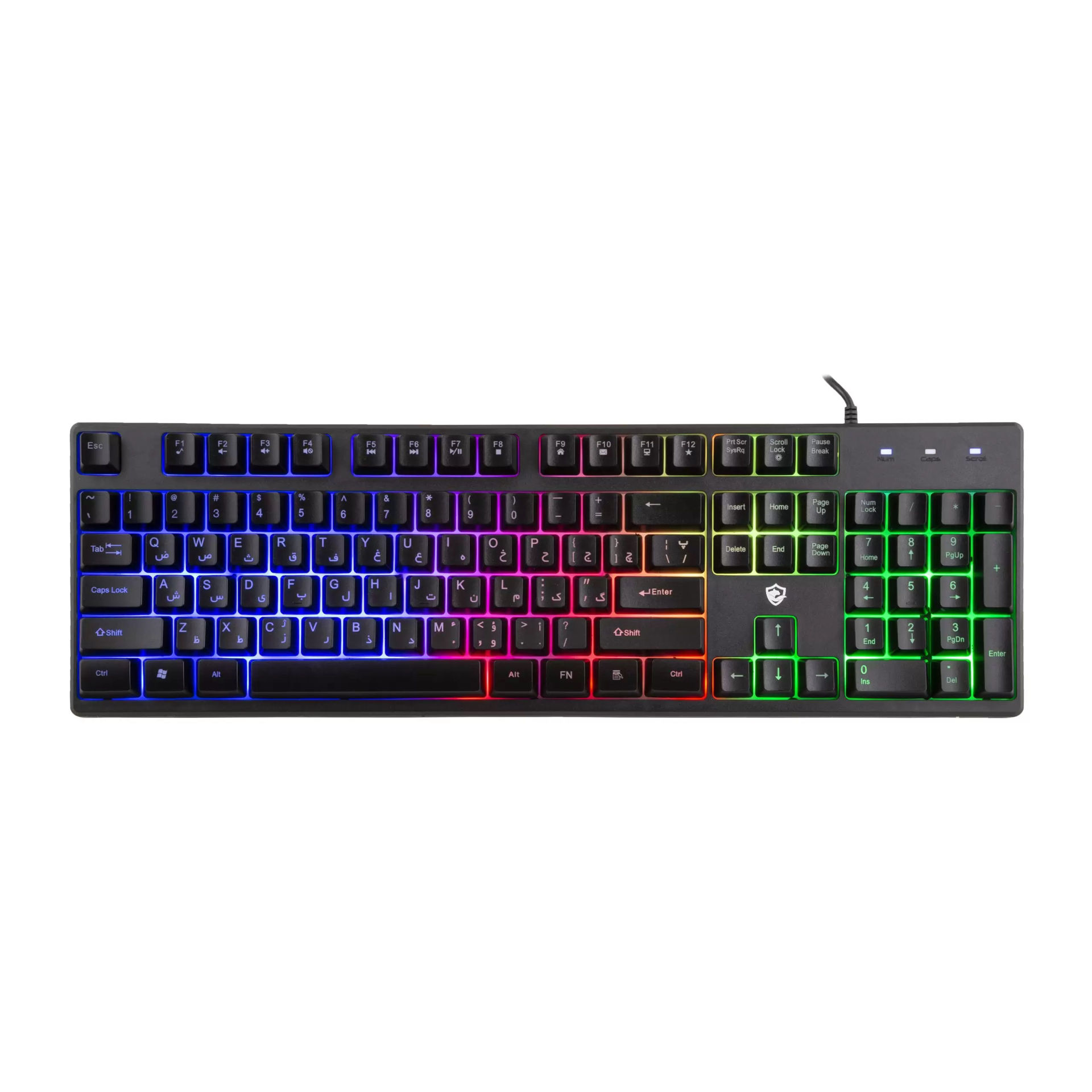 کیبورد مخصوص بازی بیاند مدل KEYBOARD GAMING BEYOND BGK-2200