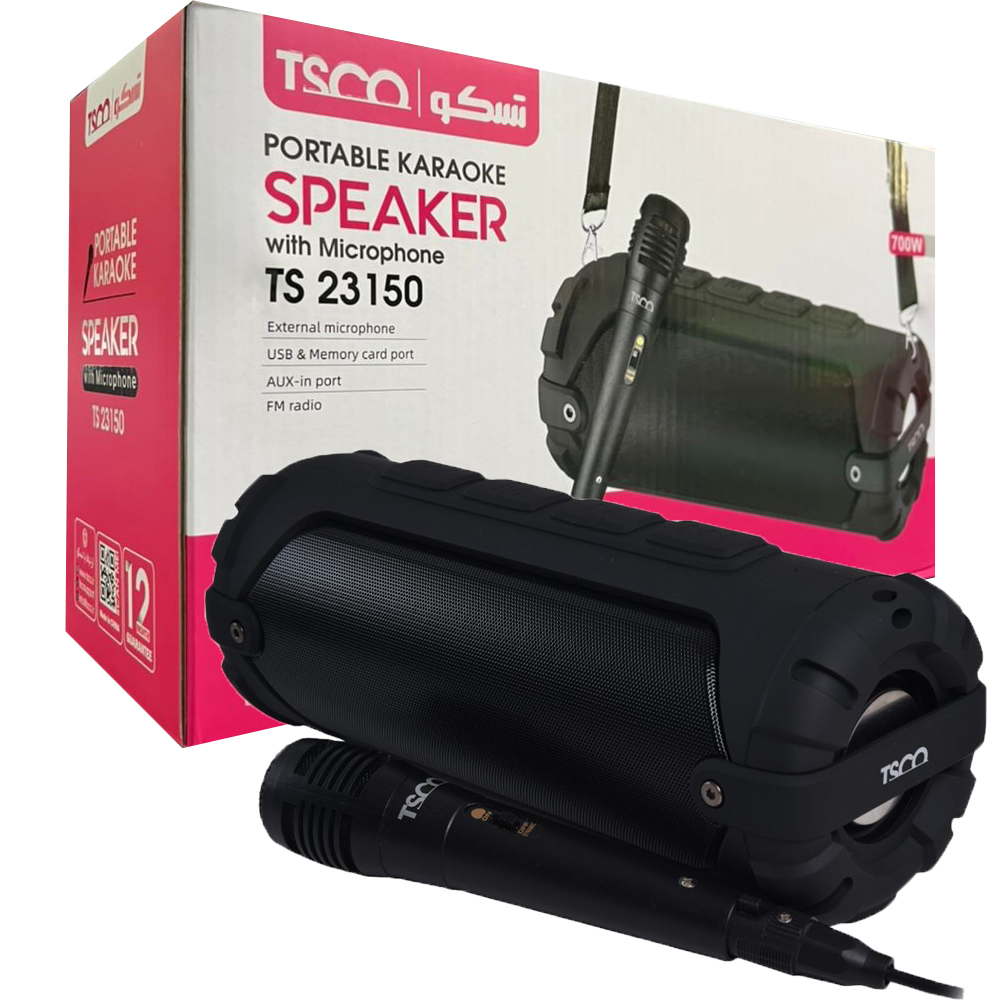 اسپیکر قابل حمل تسکو مدل SPEAKER BLUETOOTH TSCO TS-23150