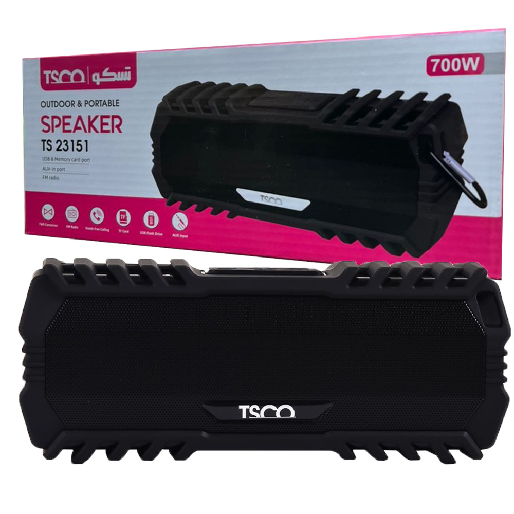 اسپیکر قابل حمل تسکو مدل SPEAKER BLUETOOTH TSCO TS-23151