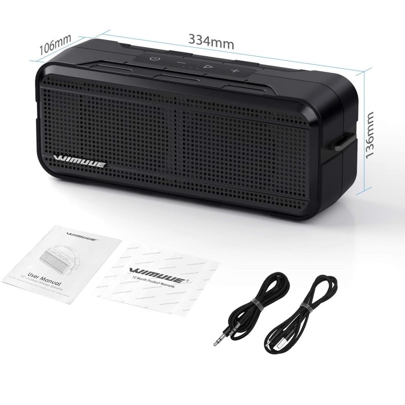 اسپیکر قابل حمل دبلیو کینگ مدل SPEAKER BLUETOOTH W-KING S27