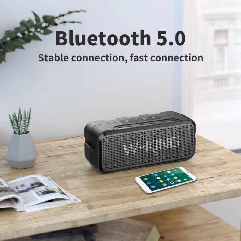 اسپیکر قابل حمل دبلیو کینگ مدل SPEAKER BLUETOOTH W-KING S27