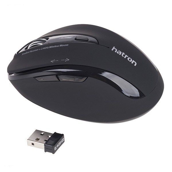 کیبورد و ماوس بی سیم هترون مدل KEYBOARD MOUSE HATRON HKCW-140 در قائم آی تی
