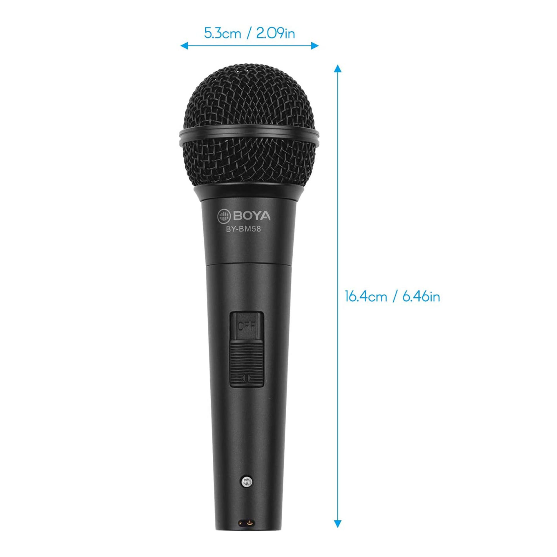 میکروفون وکال دستی بویا مدل MICROPHONE BOYA BY-BM58