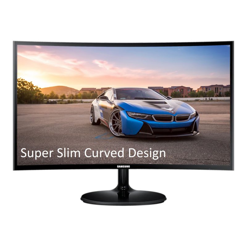 مانیتور خمیده سایز 27 اینچ سامسونگ مدل MONITOR CURVED SAMSUNG LC27F-390 FHM