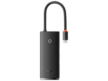 خرید،قیمت و مشخصات  هاب 6 پورت USB Type-C بیسوس BASEUS Lite WKQX050101 - قائم آی تی