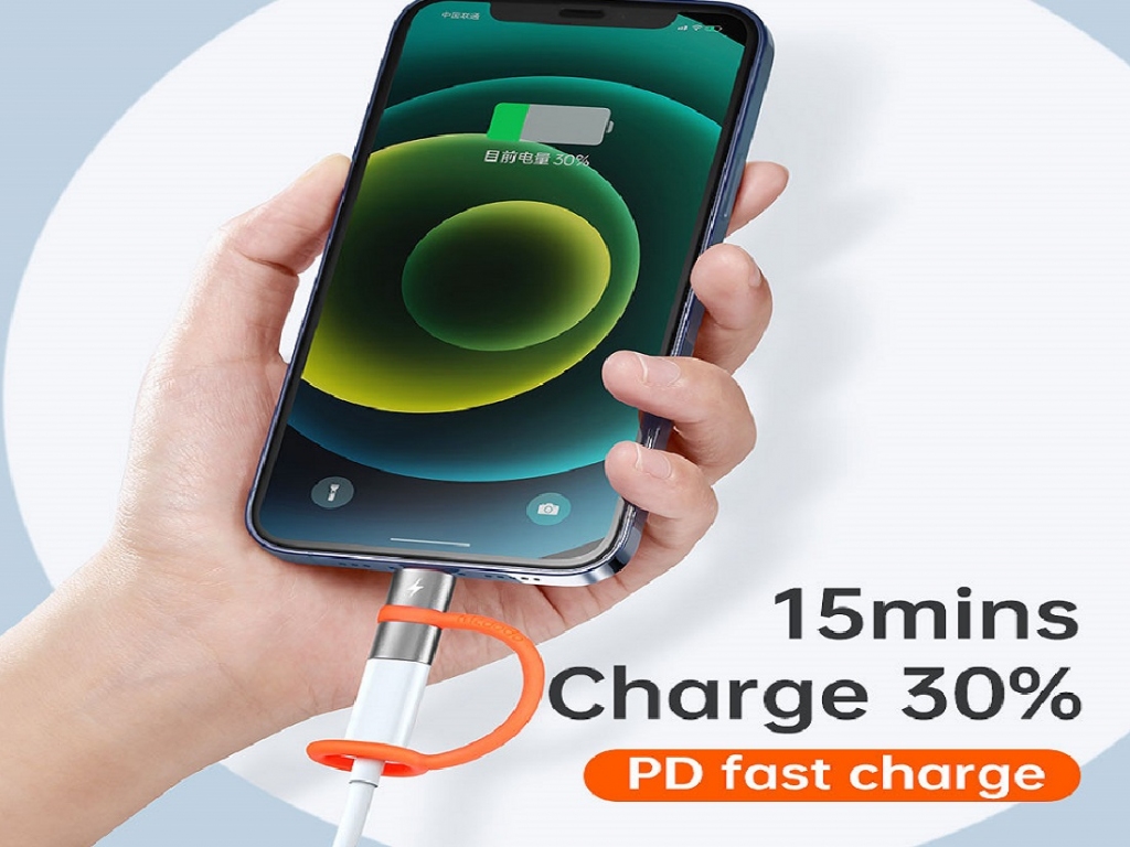 تبدیل OTG تایپ سی به لایتنینگ فست شارژ مک دودو مدل FAST CHARGING MCDODO TYPE-C TO LIGHTNING OT-0510