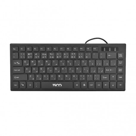 کیبورد سیمدار مینی تسکو مدل KEYBOARD MINI TSCO 8001