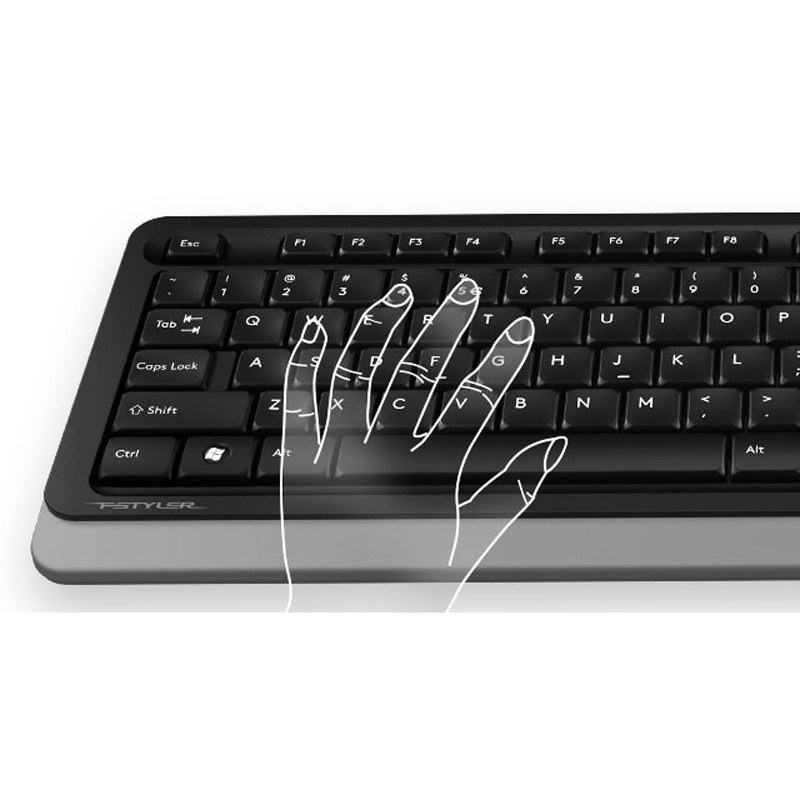 کیبورد سیم دار ایفورتک مدل KEYBOARD A4TECH FK-10