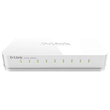 سوئیچ 8 پورت دی لینک مدل SWITCH DES-1008 C DLINK  10/100