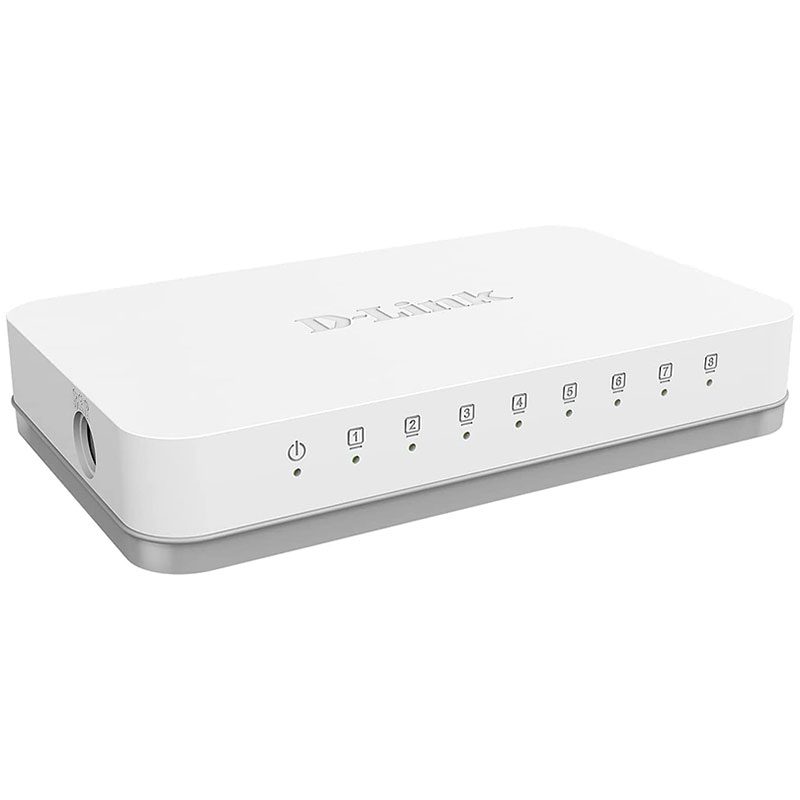 سوئیچ 8 پورت دی لینک مدل SWITCH DES-1008 C DLINK  10/100