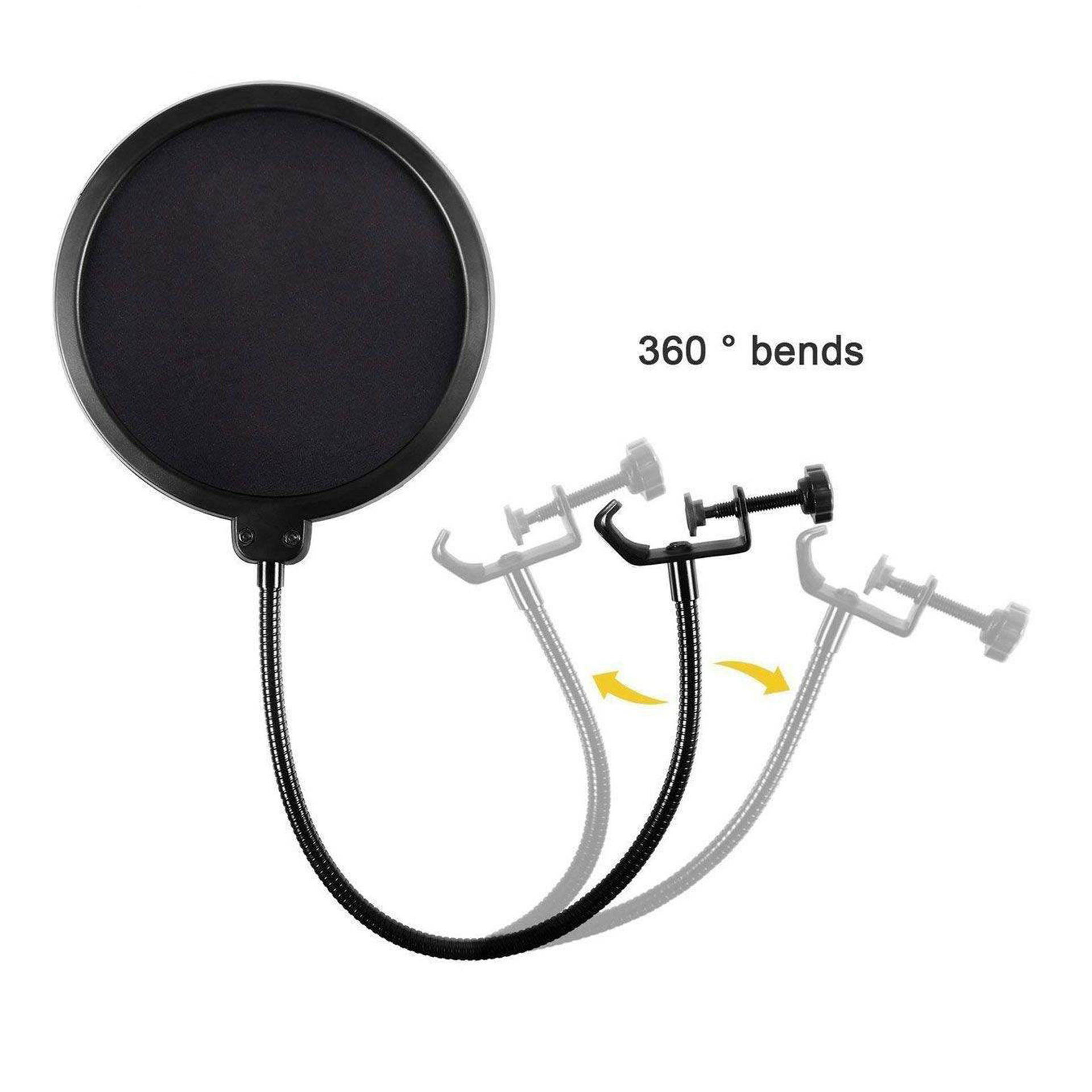 پاپ فیلتر میکروفون مدل POP FILTER MS