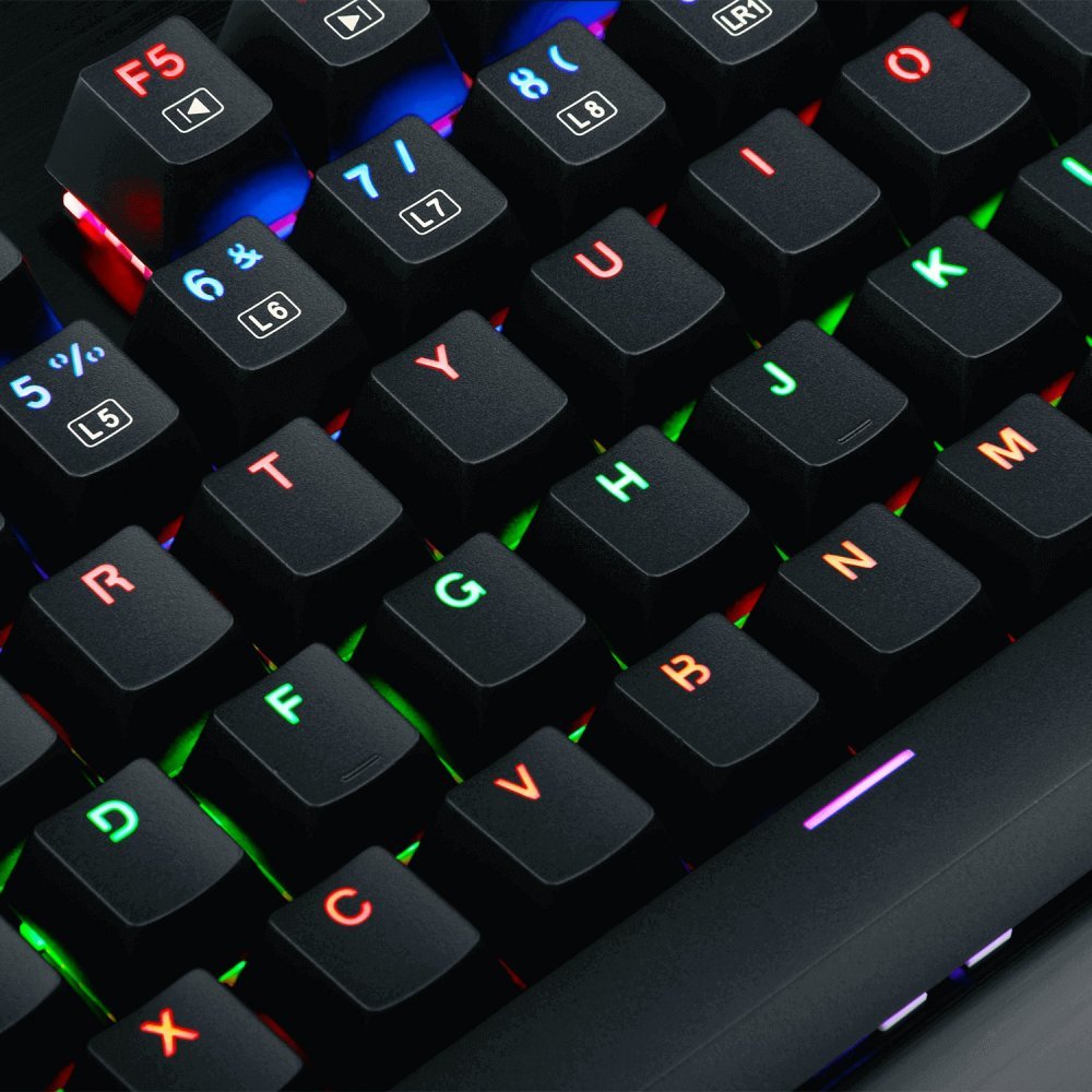 کیبورد سیم دار مخصوص بازی رددرگون مدل KEYBOARD GAMING REDDRAGON K-561 VISNU