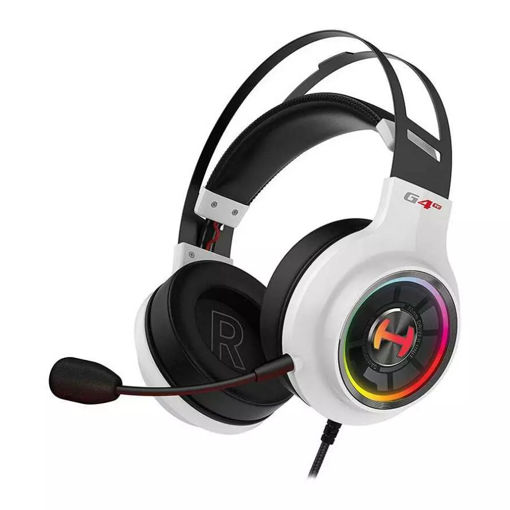 هدست مخصوص بازی ادیفایر مدل HEADSET GAMING EDIFIRE G4 TE 7.1RGB WHITE