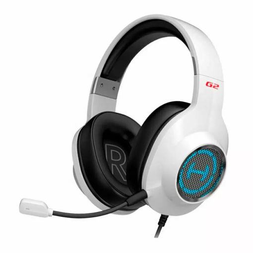 هدست سیم دار مخصوص بازی ادیفایر مدل HEADSET GAMING EDIFIER G2II RGB WHITE