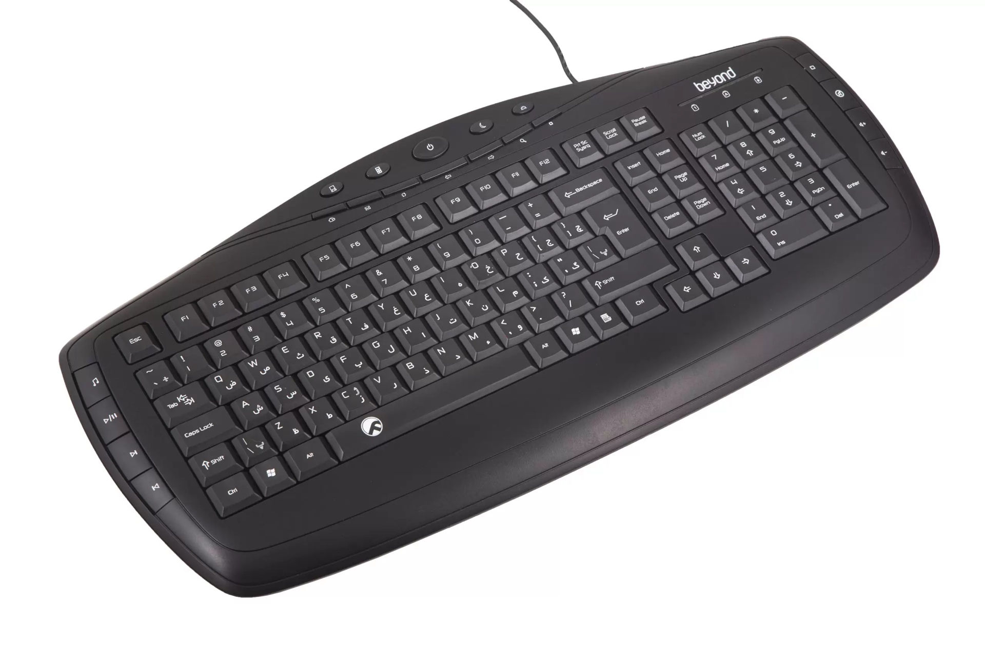 کیبورد و ماوس سیم دار بیاند مدل KEYBOARD MOUSE BEYOND BKM-6161