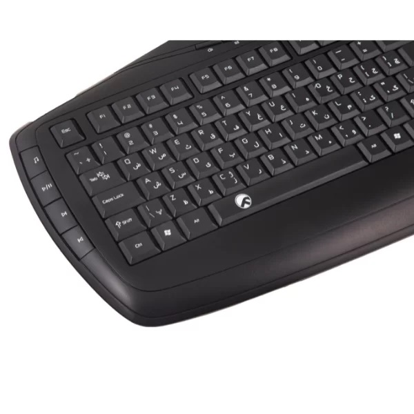 کیبورد و ماوس سیم دار بیاند مدل KEYBOARD MOUSE BEYOND BKM-6161