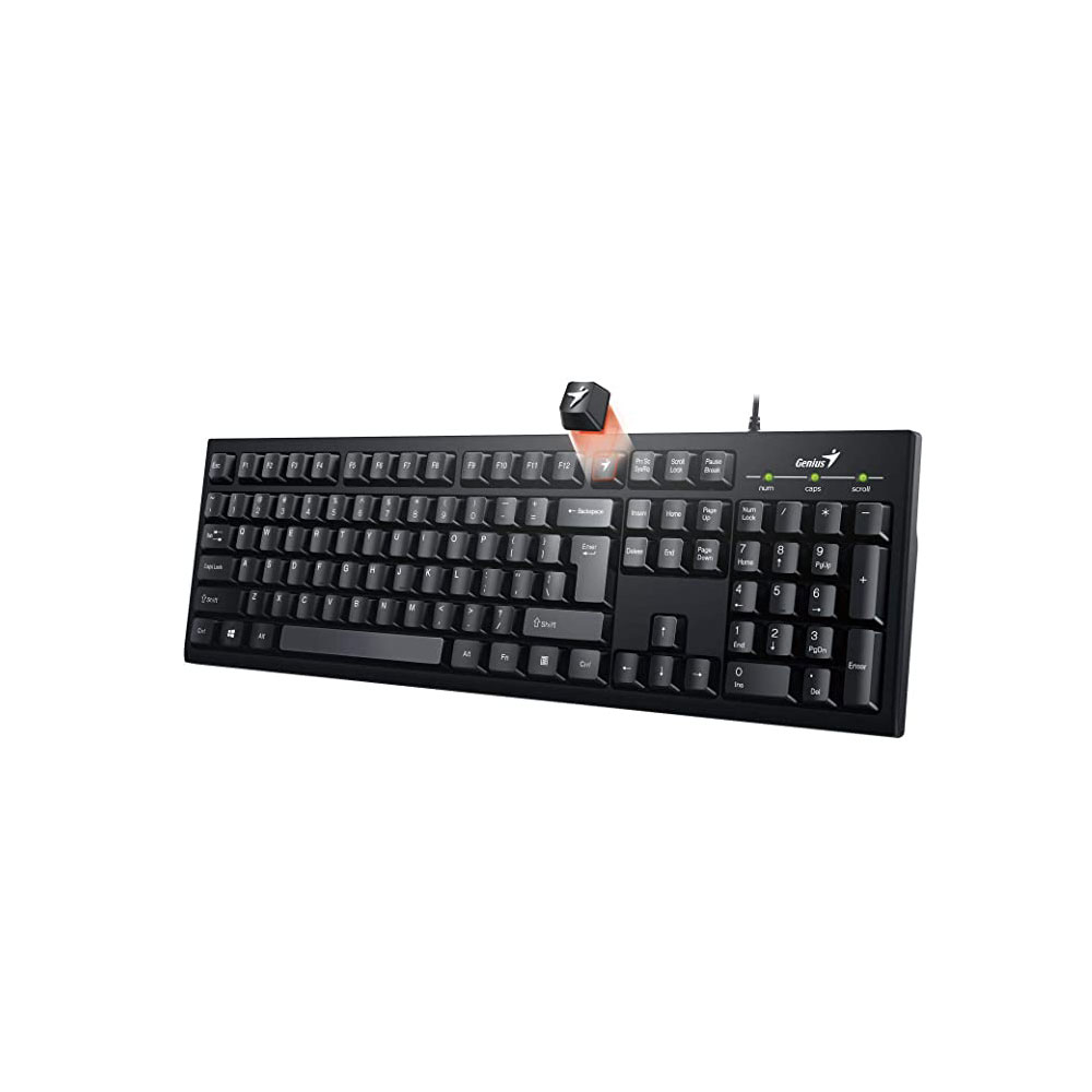 کیبورد سیم دار جنیوس مدل KEYBOARD GENIUS KB-100 USB