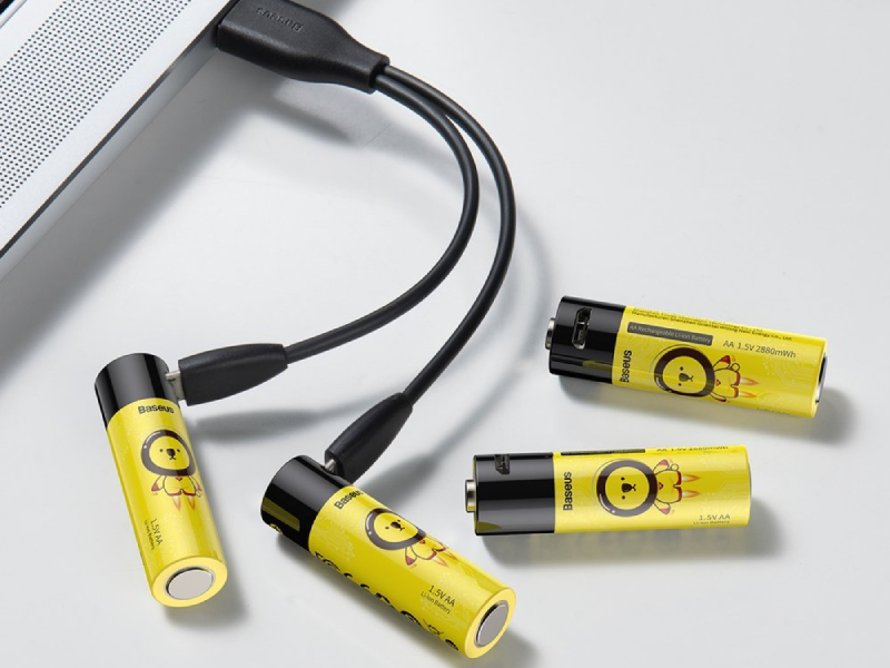 Baseus PCWH000211 Pack of 2 Rechargeable Pen Batteries