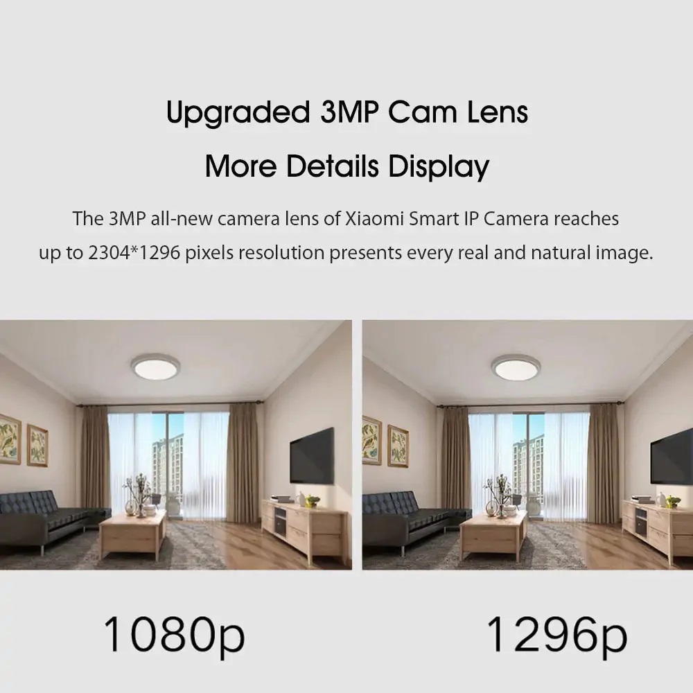 دوربین نظارتی هوشمند شیائومی نسخه گلوبال مدل XIAOMI HOME 360 SECURITY CAMERA 2K PRO MJSXJ06CM