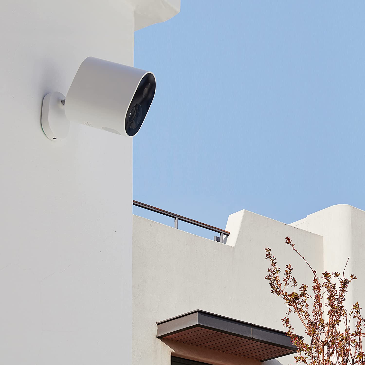 دوربین نظارتی هوشمند شیائومی نسخه گلوبال به همراه گیت وی مدل XIAOMI OUTDOOR SECURITY CAMERA MWC10 1080