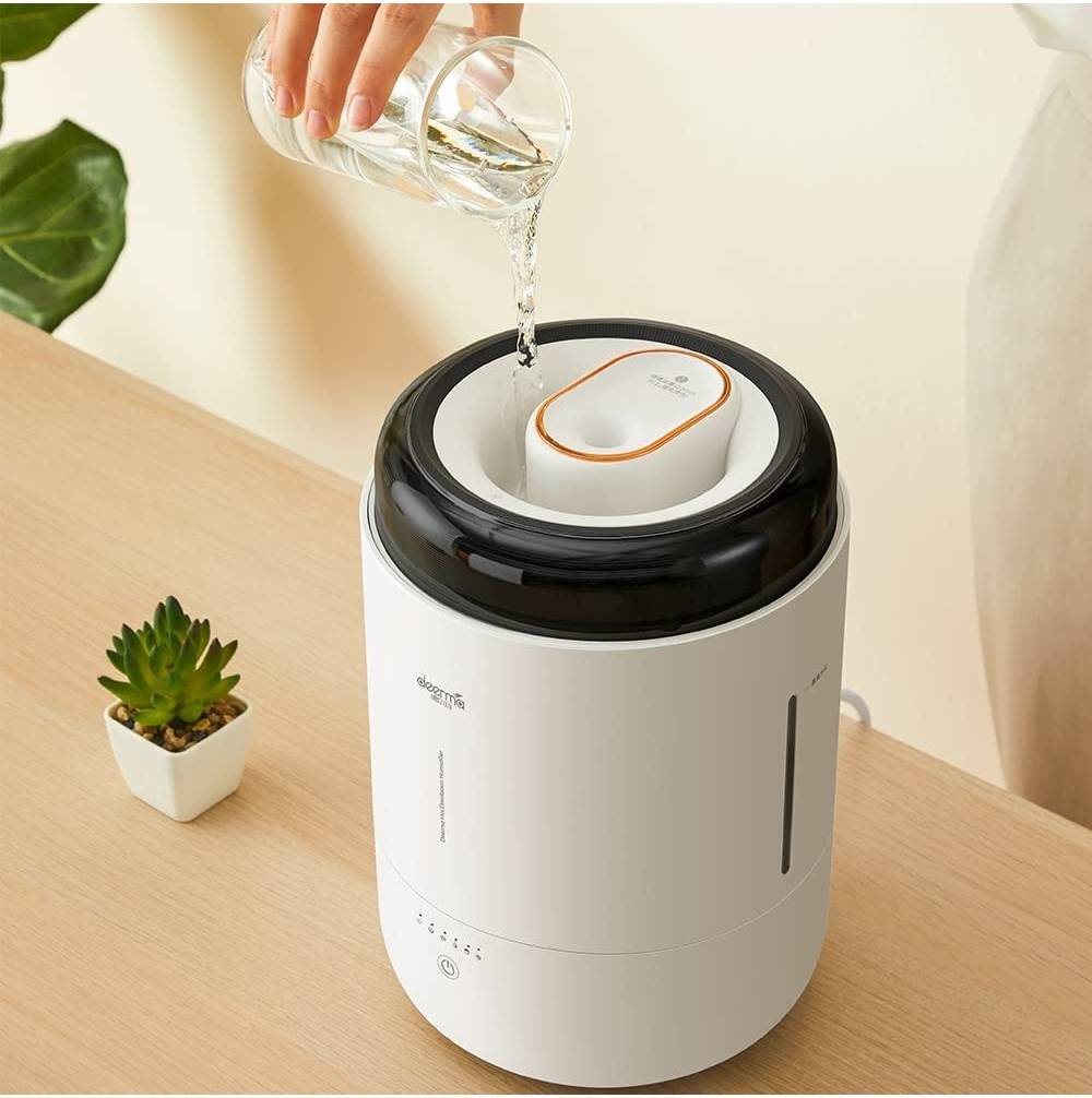 دستگاه بخور گرم ظرفیت 2.3 لیتر شیائومی مدل XIAOMI DEERMADEM-RZ100 CONSTANT HUMIDIFIER