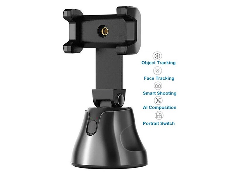 هولدر رومیزی و گیمبال قابلیت ردیابی حرکت توتو مدل HOLDER GIMBAL TOTU GENIE 360 SMART