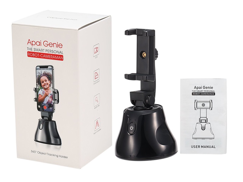 هولدر رومیزی و گیمبال قابلیت ردیابی حرکت توتو مدل HOLDER GIMBAL TOTU GENIE 360 SMART