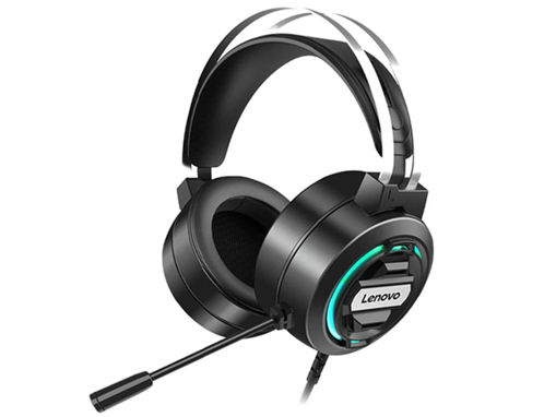 هدست سیم دار مخصوص بازی لنوو مدل HEADSET GAMING LENOVO HT-401