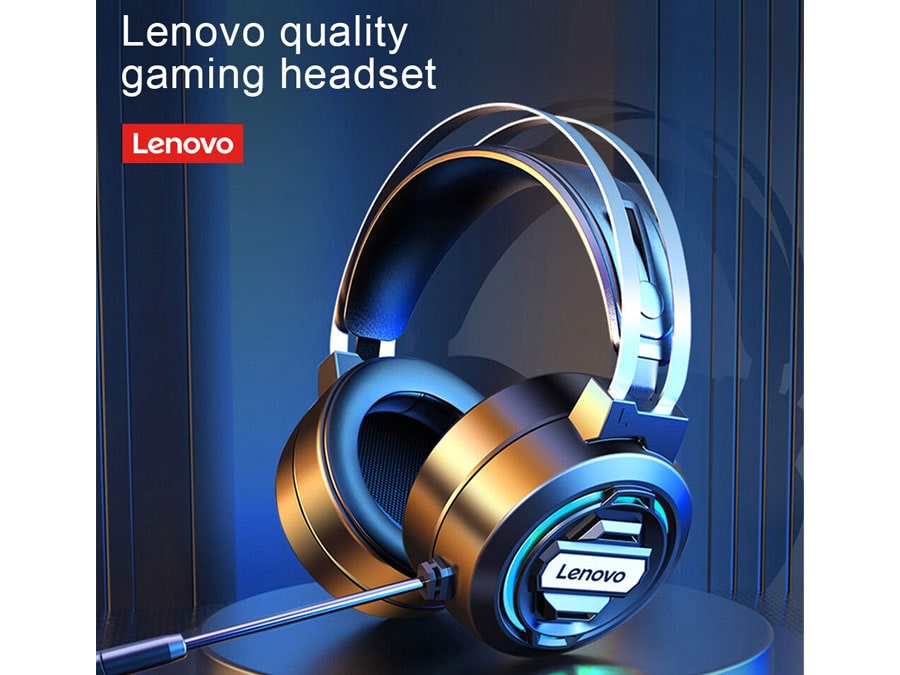 هدست سیم دار مخصوص بازی لنوو مدل HEADSET GAMING LENOVO HT-401