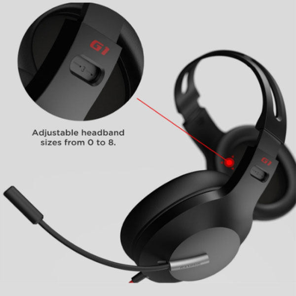 هدست مخصوص بازی ادیفایر مدل HEADSET GAMING EDIFIER G1 SE BLACK