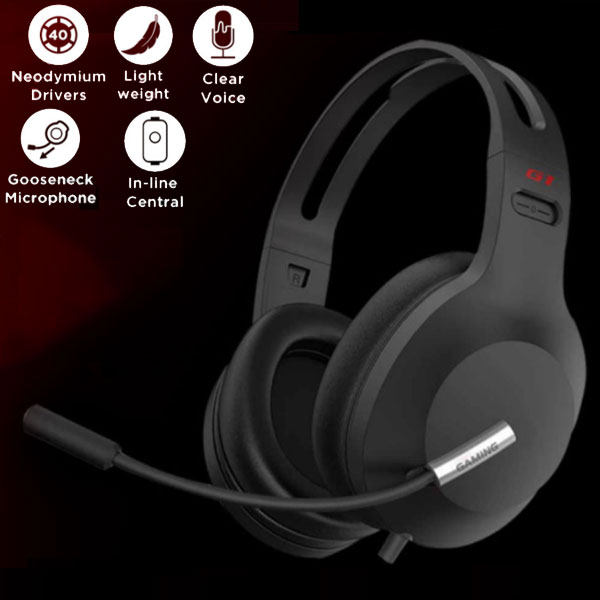 هدست مخصوص بازی ادیفایر مدل HEADSET GAMING EDIFIER G1 SE BLACK