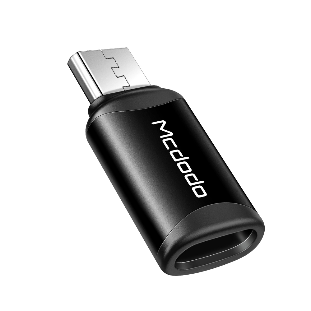 تبدیل میکرو یو اس بی به لایتنینگ مک دودو مدل CONVERTER MCDODO LIGHTNING TO MICRO USB OT-7710