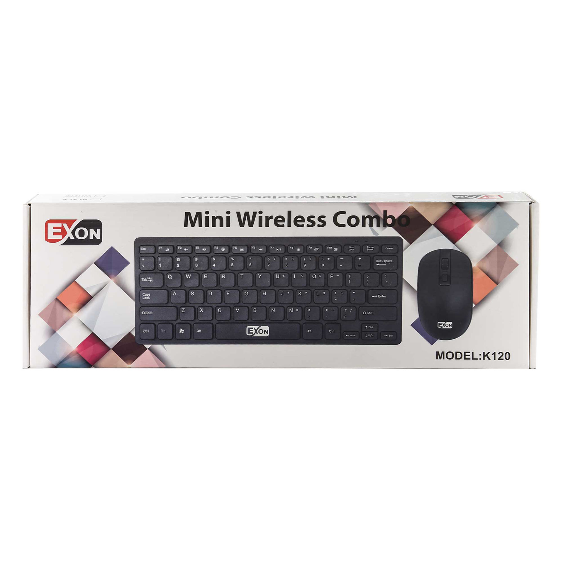 Exon K-120 Mini Wireless Keyboard And Mouse